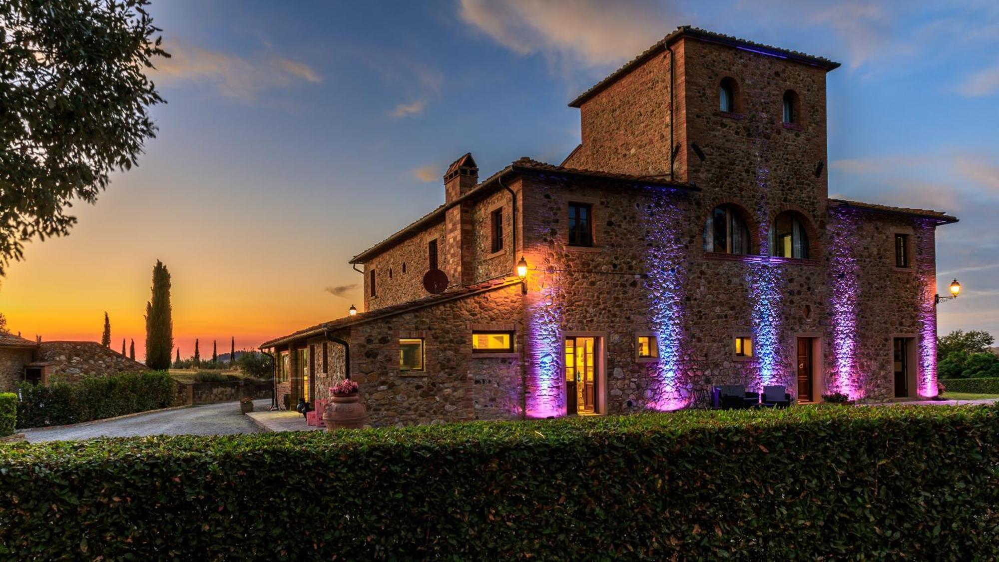 La Mandriola Villa Lajatico Exterior photo